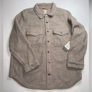 Vuori Sycamore Shirt Jacket, size XL, BNWT, color: dark salt